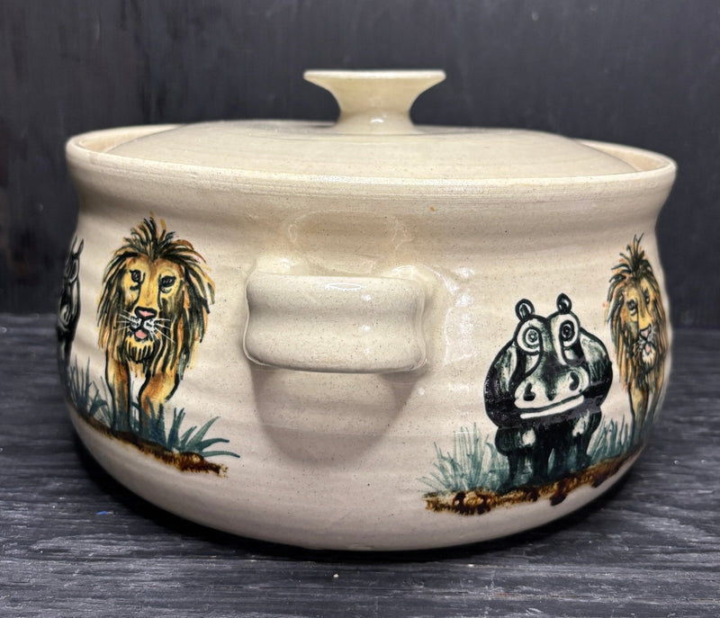 Dedza Malawi Ovenware Casserole Crock Pot