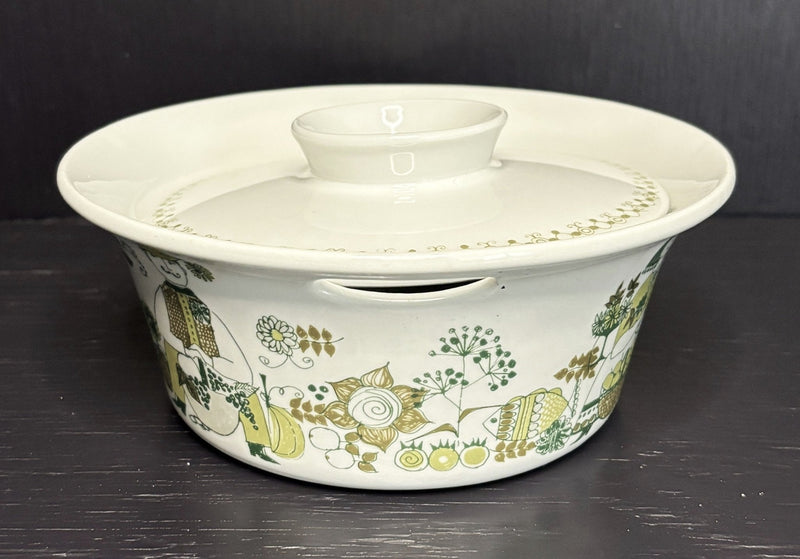 Figgjo Turi Market Pattern Covered Casserole Dish
