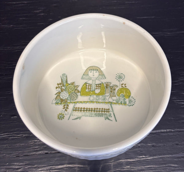 Figgjo Turi Market Pattern Small Soufflé Dish