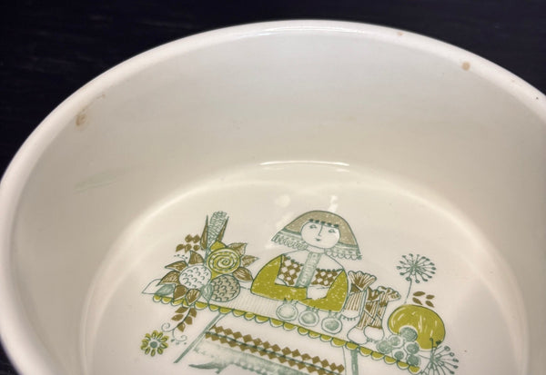 Figgjo Turi Market Pattern Small Soufflé Dish