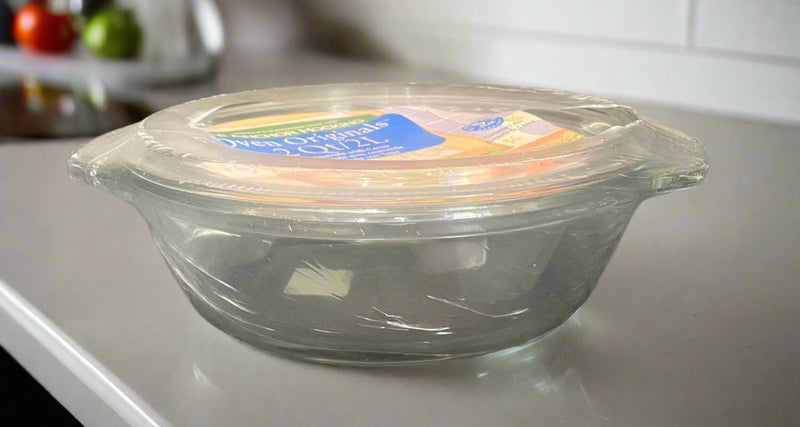 New Anchor Hocking 2 Quart Glass Casserole Dish
