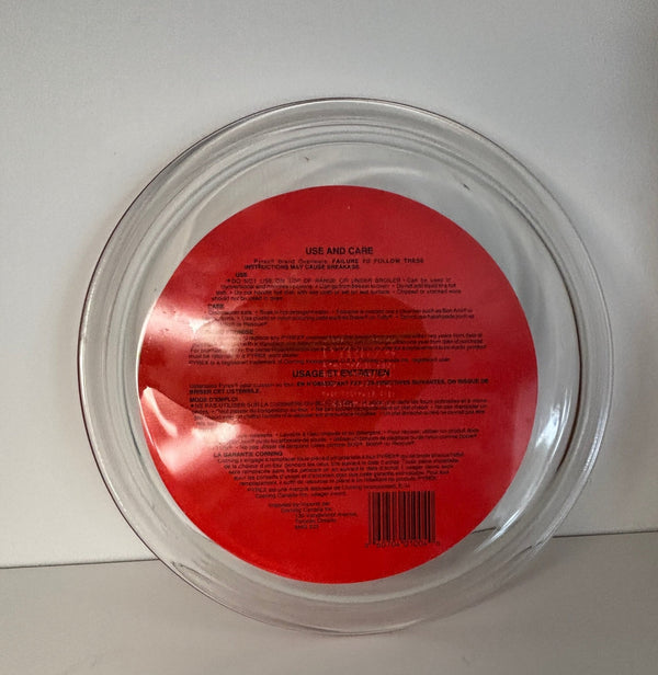 New Pyrex Clear Glass Pie Plate