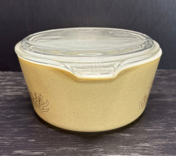 Pyrex Forest Fancies Mushroom Design 1.5 Liter Round Casserole Dish