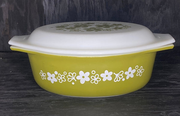 Pyrex Spring Blossom Crazy Daisy 1.5 Quart Casserole Dish