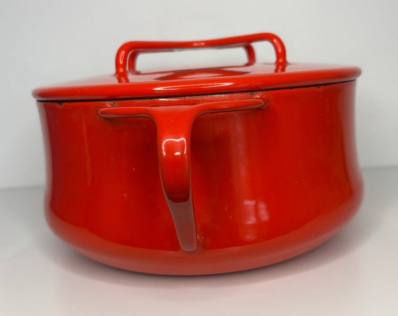 Red Dansk Kobenstyle 2.5 Quart Casserole Pot