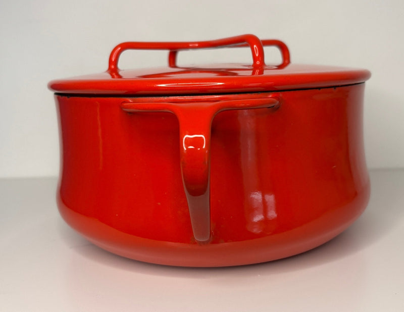 Red Dansk Kobenstyle 2.5 Quart Casserole Pot