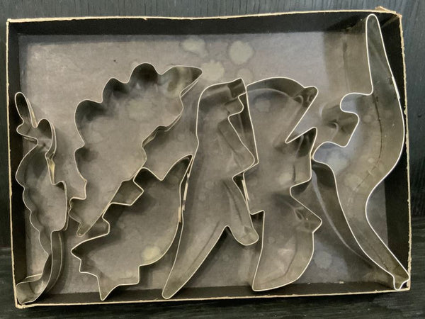 Vintage Prehistoric Monsters Metal Cookie Cutters