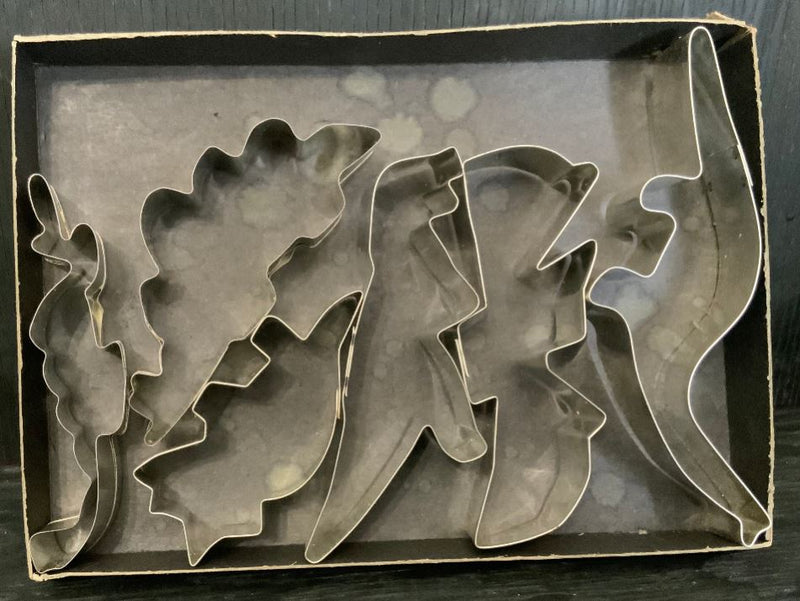 Vintage Prehistoric Monsters Metal Cookie Cutters