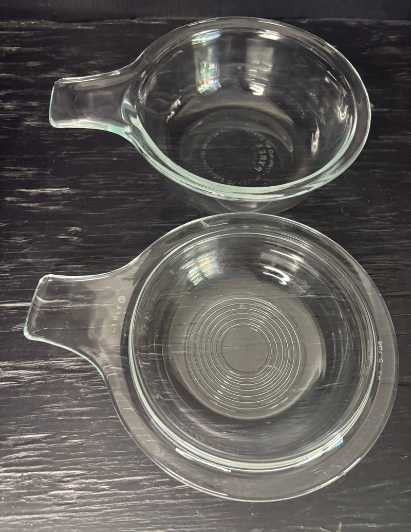 Vintage Pyrex Grab It Clear Casserole Dish With Lid 601B