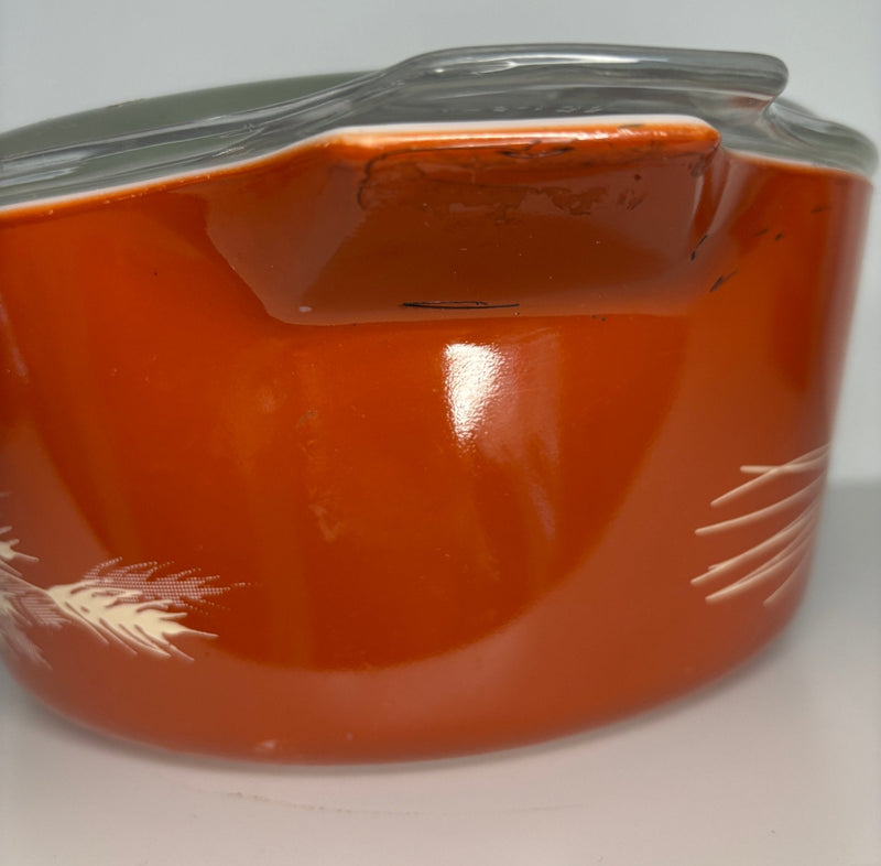 Vintage Pyrex Woodland Casserole Dish 2.5qt #475-B