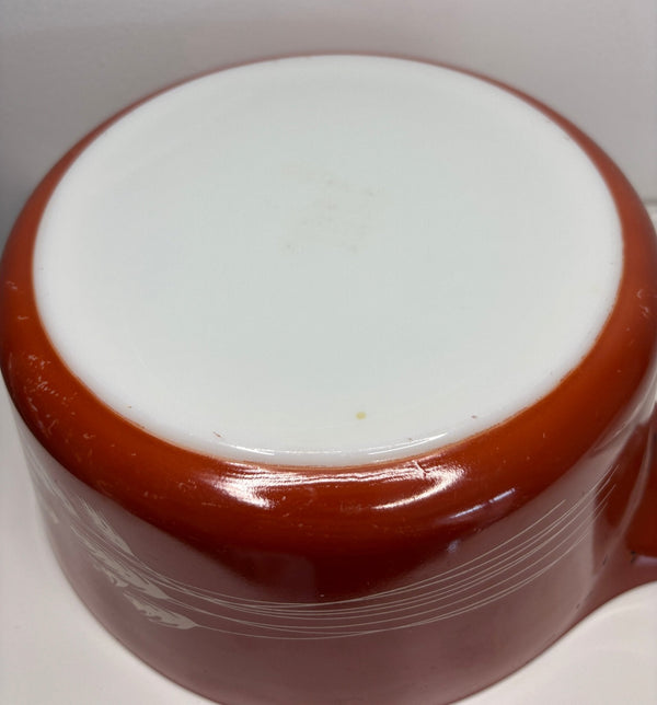 Vintage Pyrex Woodland Casserole Dish 2.5qt #475-B